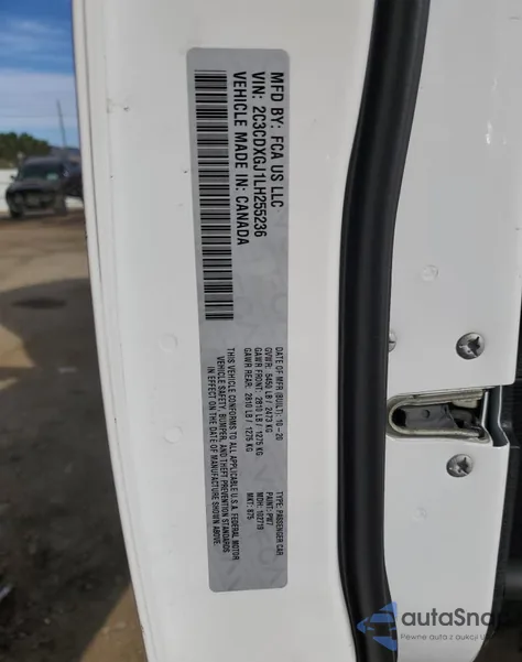 2020 Dodge Charger Scat Pack Rwd from USA, damaged, VIN 2C3CDXGJ1LH255236